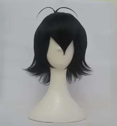 High Quality Voltron Keith Wig Short Black Heat Resistant Synthetic Hair Wigs
