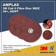 Cubitron II Fiber Disc 982C Grinding Disc Grit 36+ 400FF 4 x 5/8 IN DC Round Sandpaper Grinding Sand