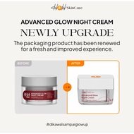 H&H ADVANCED GLOW NIGHT CREAM - SUPER LIGHTENING NIGHT CREAM REPLACEMENT HYDROQUINONE by Dr KAMILA