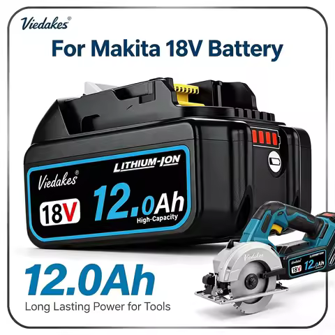 For Makita 18V Battery 8Ah 10Ah Lithium Compatible BL1850 BL1860 Fit DDF487 DGA504 DTD172 DHR242 Too