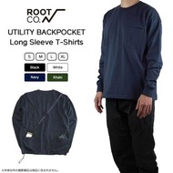 Root CO 戶外露營長袖多袋tee
