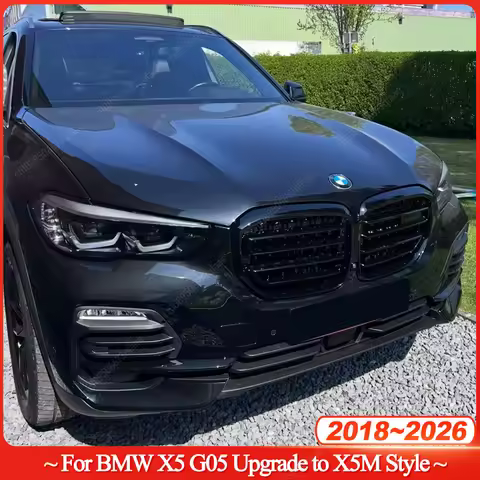 Front Bumper Grille X5M Style Racing Radiator Grill Black For BMW X5 G05 M50i M50d xDrive30d 40i 40d