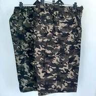Golius - Army Camouflage 7/8 Cargo Pants GML 627-747