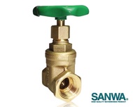 SANWA ประตูน้ำทองเหลือง ขนาด 2 นิ้ว รุ่น GV-50S