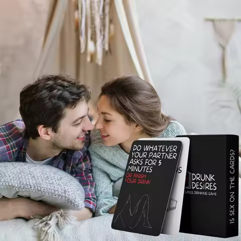 Drunk Couples Desires Card Game Interactive Card Party Board Card for Birthday Gifts New Year's Gift
