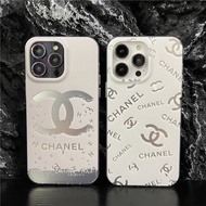 For IPhone 11/12/13/14/15 Pro Max Case Luxury Fashion Silver Silicone Case For IPhone 11,12,13,14,15
