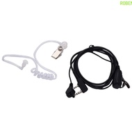 ROBEN In-ear Earpiece Baofeng UV-5R BF-888S CB 2 Pin Air Guidance Headset Walkie Talkie Accessories 