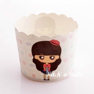 Cupcake Liner - Little Girl