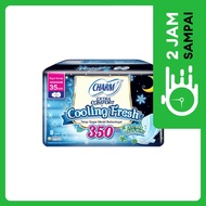 Charm Pembalut Cooling Fresh Night Wing 35 cm 8 pcs