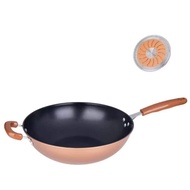34cm new kitchenware Non-stick pan, household frying pan, flat-bottomed pan 34CM
