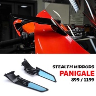 For DUCATI Panigale 1199 S Accessories Stealth Mirrors Panigale899 Adjustable Winglet Panigale1199 P