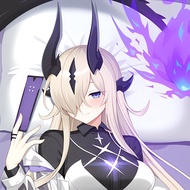 Arknights Necrass Eblana Blonde Green Eyes Anime Dakimakura Pillowcase Double Sided Print Soft Long 
