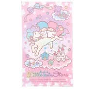Sanrio - Little twin stars 正版 口罩 收納套 票夾 門票收納 迷你 文件夾 File Folders 雙子星 kiki lala 雙星仙子