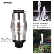 [Vaveren] Lots 1 Stainless Steel Fountain Nozzle DN25 60-180Kpa Bubble Nozzle 16cm