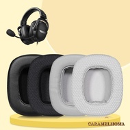 CARAMELOMA 1Pair Ear Pads, Protein Leather Foam Sponge Ear Cushion, Replacement Headphone Accessorie