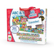 The Learning Journey International -Giant ABC & 123 Train Puzzle 3y+