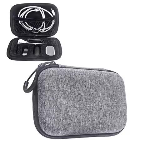 AI Voice Recorder Travel Case Shockproof Foam Large Capacity Carrying Bag For PLAUD NotePin AI voice