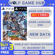 Mobile Suit Gundam Extreme Vs. Maxi Boost ON ( PS4 & PS5 ) Game Digital Download Permainan Digital M