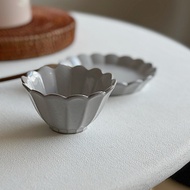 H Half Orange HO High Temperature Underglaze Color Solid Color Mini Dish Snack Dipping Seasoning Sma