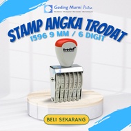 Trodat Stamp 1596 9mm 6-digit Number Stamp/