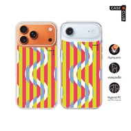 CaseClub Iphone Case Samsung Magnetic Multi Color Illusioned Freeform Colorful Illusion For i17 Pro 