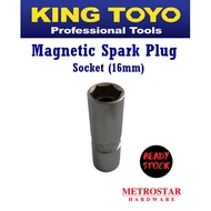 King Toyo Magnetic Spark Plug Socket (16mm)