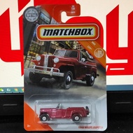 Matchbox 1948 WILLYS JEEPSTER MBX CITY GKL12