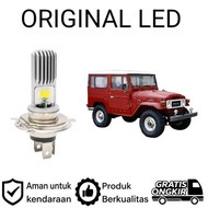 AM 2pcs H4 COB LED Headlights for Toyota Land Cruiser 40