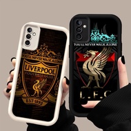 GK-43 Liverpool Black and White Silicone Casing for Samsung A26 FE A17 S25 M17 A25 A35 S24 A34 A24 U