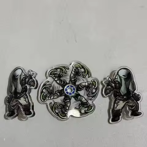 New Anime Game Peripheral Kruger Bean Pin Pulls Your Fingertip Small Cosplay Top