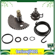 【●TI●】1P39QMB Kick  Gear Kit Kits with Spring Washer for GY6 50cc 60cc 80cc 139qmb Scooters Moped
