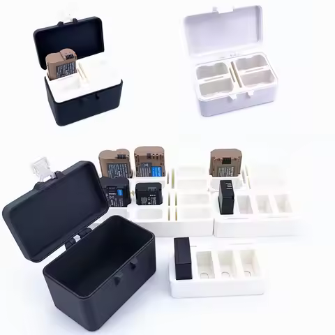 Plastic Case Holder Storage Box for Canon Sony Nikon Camera Battery EN-EL15 EL15C LP-E17 LP-E6 E6N E