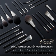 [GIVEAWAY] Brush SET 27 Piece Solone M.U.A Playing Color is soft and smooth from real horse hair wit