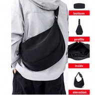 Stylish Men Casual Plaid Shoulder Sports Sling Bag, Fashionable Crossbody Square Man Bag, Unique Sha