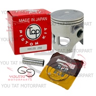 TOP PISTON HONDA RAIDER HX135 KM7 TOP PISTON & NPR PISTON RING SET MADE IN JAPAN STD 58MM - 4.00 62M