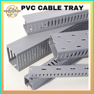 ▤ ◸ PVC Cable Tray Duct Slotted PVC cable trunking Wire Duct Cable Management
