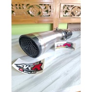 Slincer knalpot R9 h2 POLOS without logo impression Original not kw kw Genuine stainless steel mater