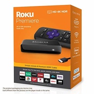 Roku Premiere | HD/4K/HDR Streaming Media Player Simple Remote and Premium HDMI Cable