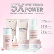 TZUYU SKINCARE Whitening Max Set Perawatan Wajah Mencerahkan Wajah Day Night Cream Essence Face Wash
