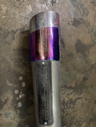 ท่อฟลู NITTO ไทเทเนี่ยม แท้ สีไทเท สายซิ่ง ส่งตรงจากญี่ปุ่นแท้ สำหรับรุ่นHONDA SUPER FOUR /CB400/CB1