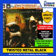 KASET DVD PS2 / PLAYSTATION 2 TWISTED METAL BLACK