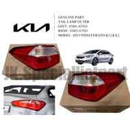 TAIL LAMP ASSY (OUTER) GENUINE PART [ L : 92401-A7010 / R : 92402-A7010 ] KIA CERATO K3 [ KX ]