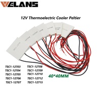 TEC1-12706 12703 12704 12705 12708 12709 12710 12712 12715 Peltier 40*40มม12V Peltier Elemente โมดูล