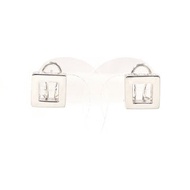 【日本直送．二手美品】Gucci GUCCI 耳環 鏤空 方形 銀 925 配件 珠寶 拋光處理 女性