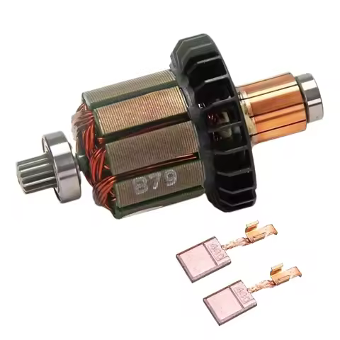 619380-9 619583-5 Armature Anchor With 194427-5 CB-440 Carbon Brush For DDF482 DHP482 DDF482Z Drill