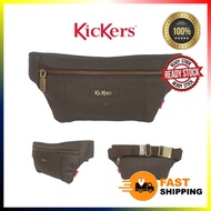 KICKERS ORIGINAL COW LEATHER WAIST POUCH BAG BEG LELAKI KULIT ORIGINAL LEMBU ASLI BEG PINGGANG BRAND