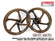 LC135 FI 135LC V8 100% ORIGINAL SE V2 SPORT RIM CAST WHEEL MNYM3 BDK-F5168-00-P1 5XK-F5338-00-P1 160