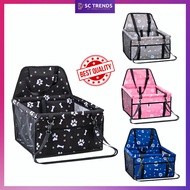SC Trends Travel Cage for Dog Pet Carrier Dog Cage Car Seat solution Waterproof with PVC Support