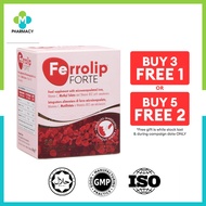 FerrolipForte - Microencapsulated Iron Supplement with Vitamin C & B12 Ferrolip FORTE Treatment for 