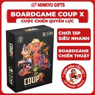 [With Play Rules] COUP X Vietnameseized Power Hidden Card Game, Basic + Expansion